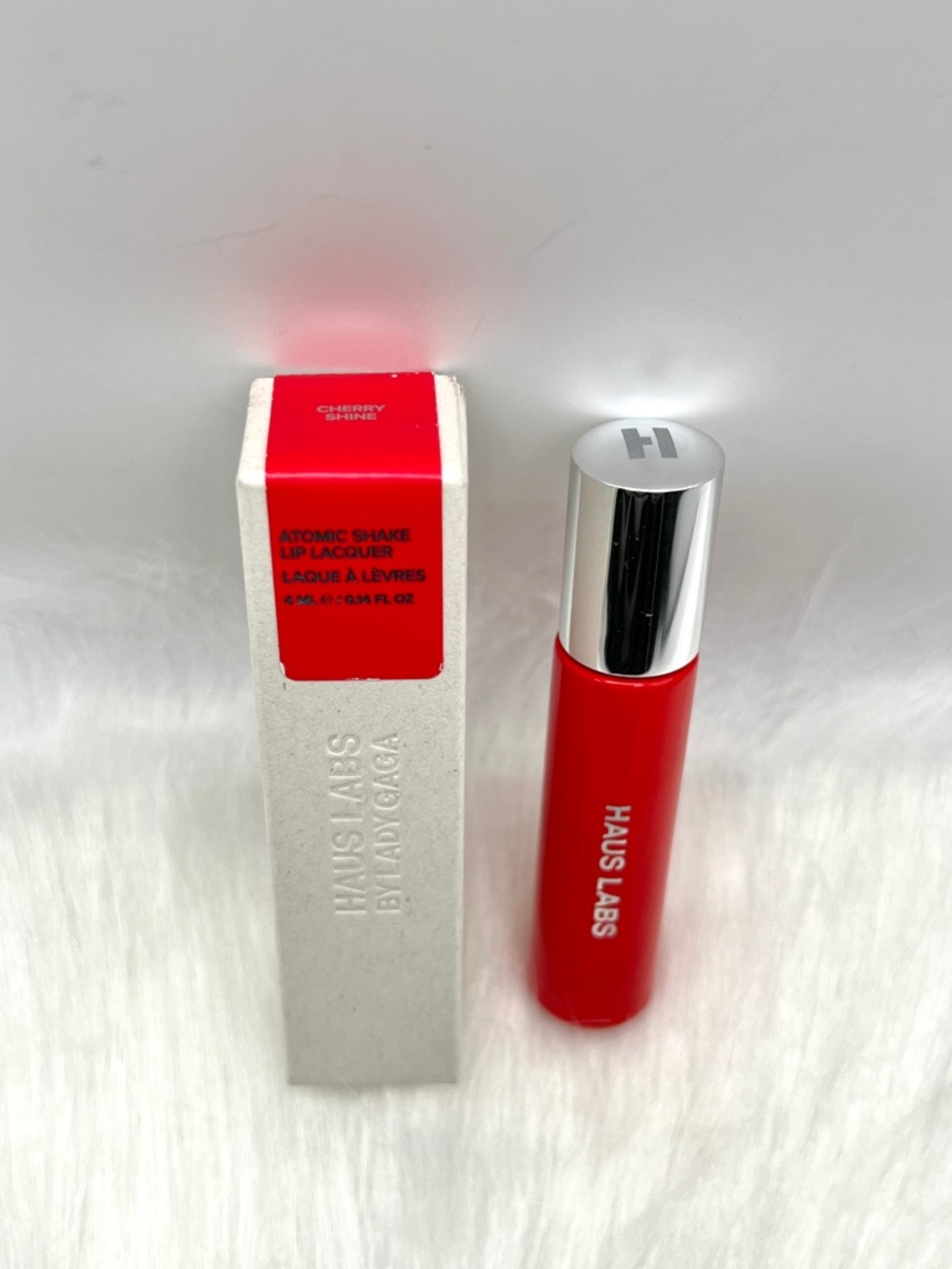 Haus Labs By Lady Gaga Atomic Shake Lip Lacquer - Cherry Shine Red Discontinued